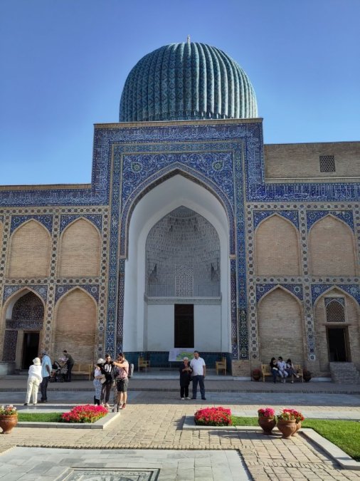 Timur's Samarkand and a Badly Parked Truck